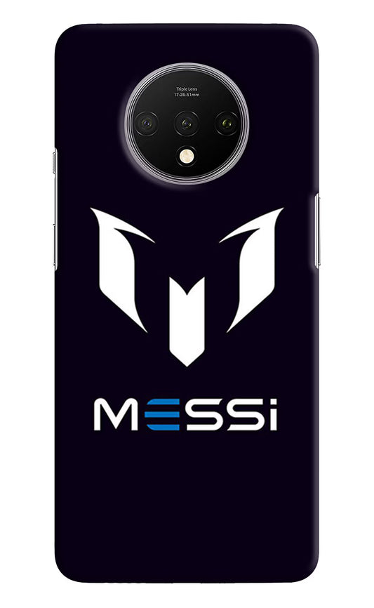 Messi Logo Oneplus 7T Hard Case Back Cover by Casekaro