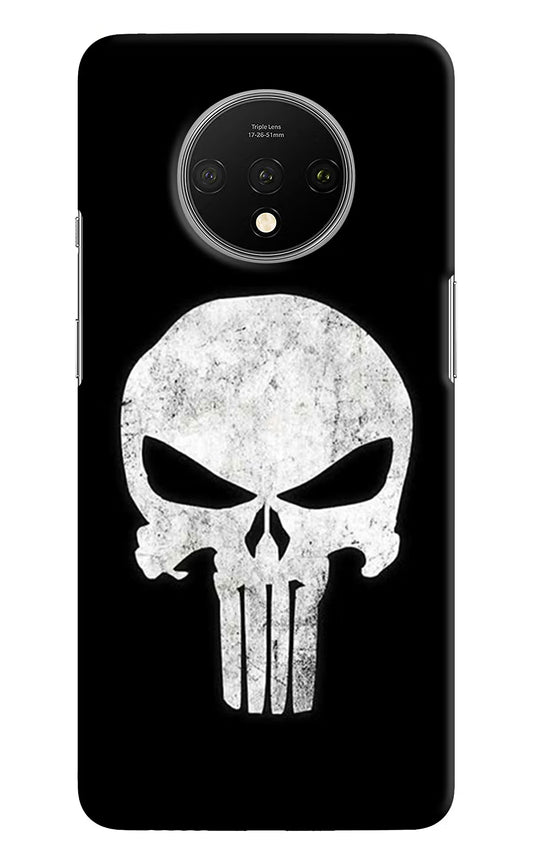 Punisher Skull Oneplus 7T Hard Case Back Cover by Casekaro