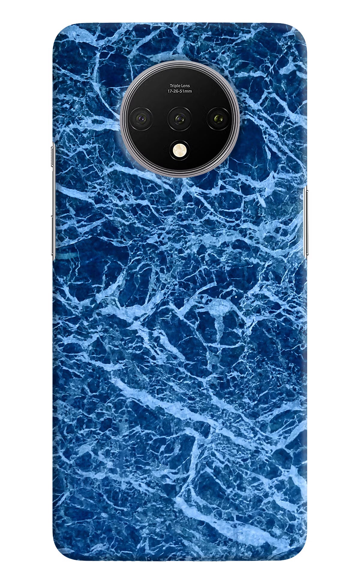 Blue Marble Oneplus 7T Hard Case Back Cover by Casekaro
