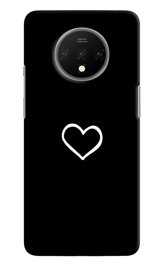 Heart Oneplus 7T Hard Case Back Cover by Casekaro
