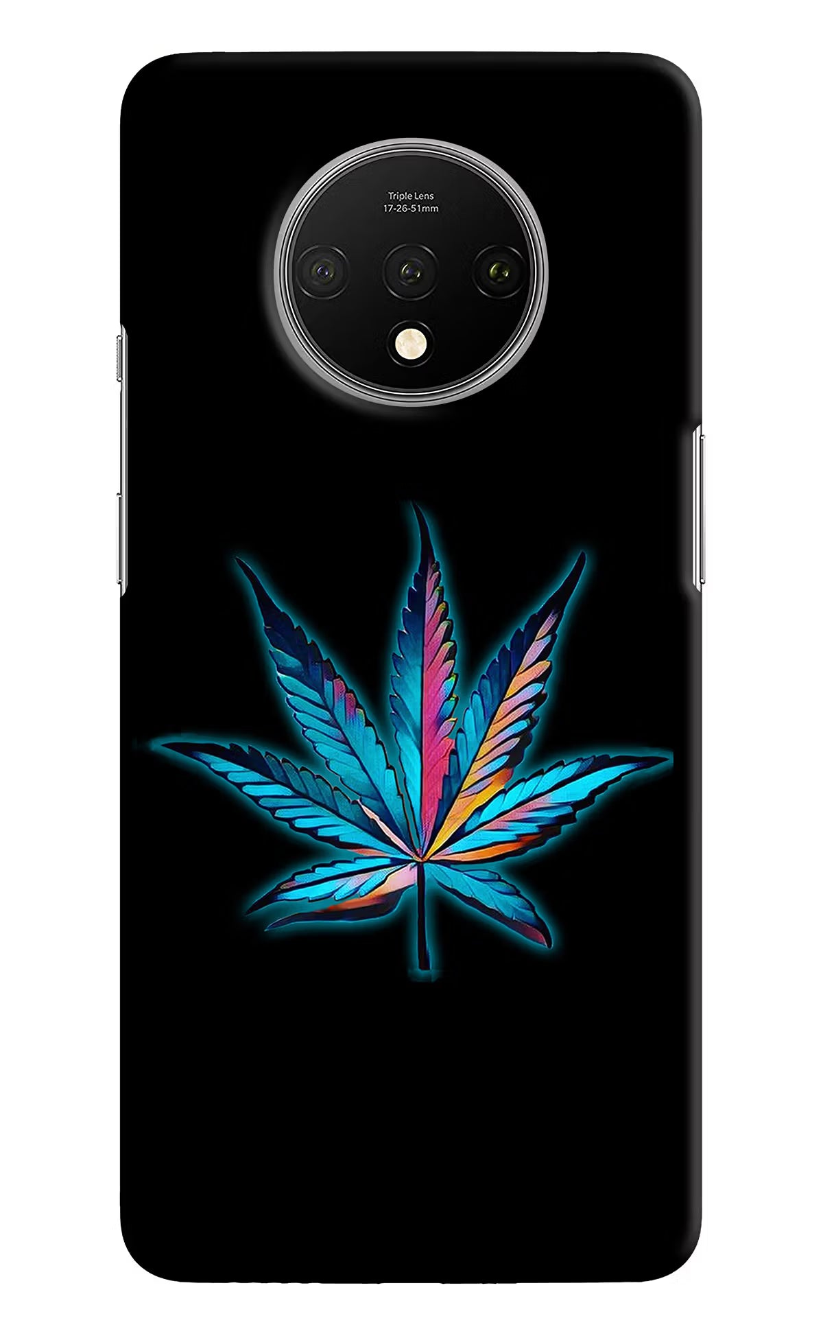 Weed Oneplus 7T Hard Case Back Cover by Casekaro