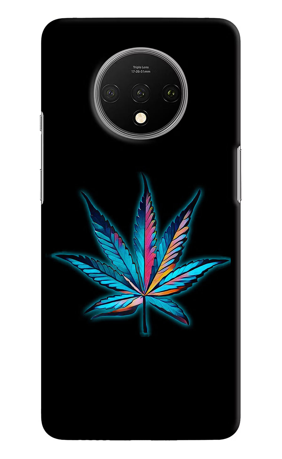 Weed Oneplus 7T Back Cover, Hard case