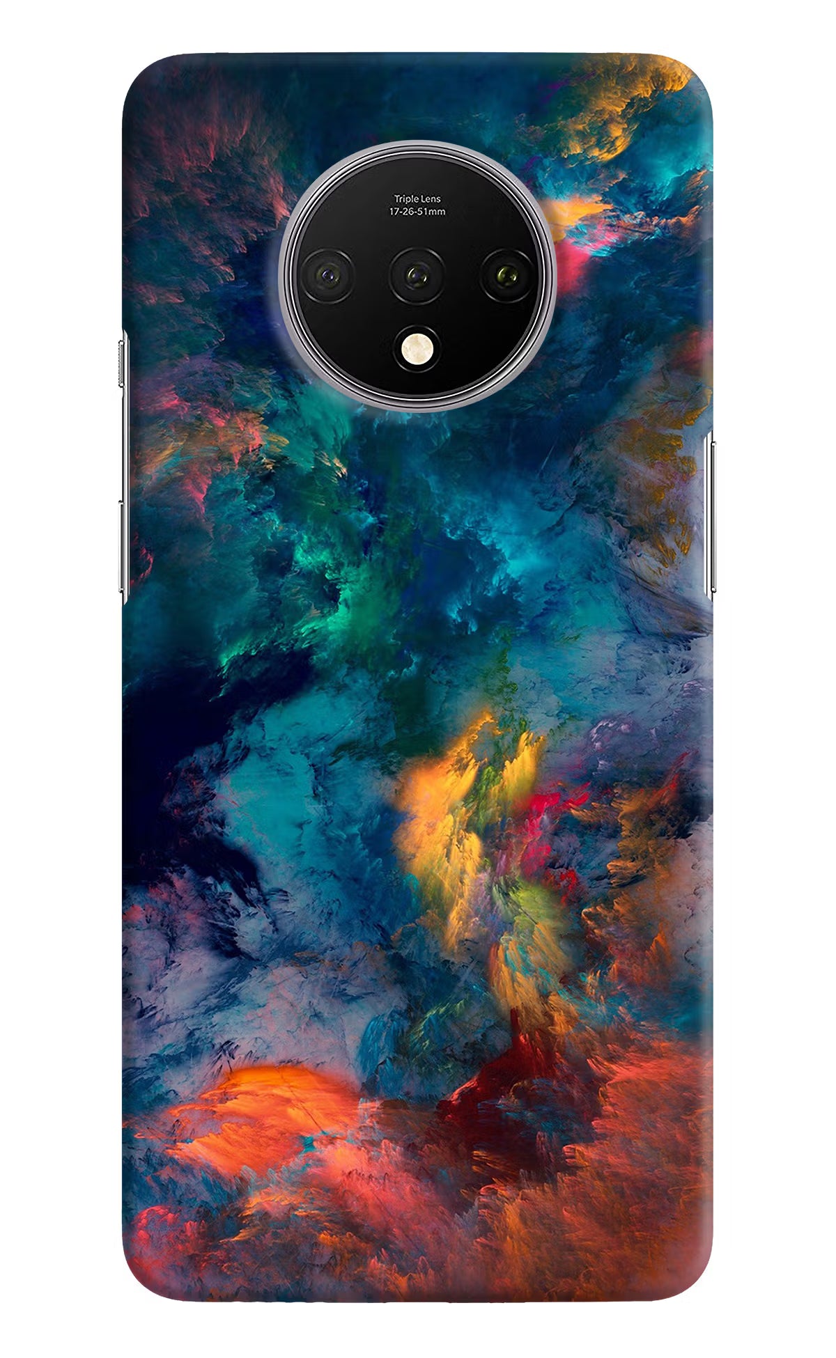 Artwork Paint Oneplus 7T Hard Case Back Cover by Casekaro