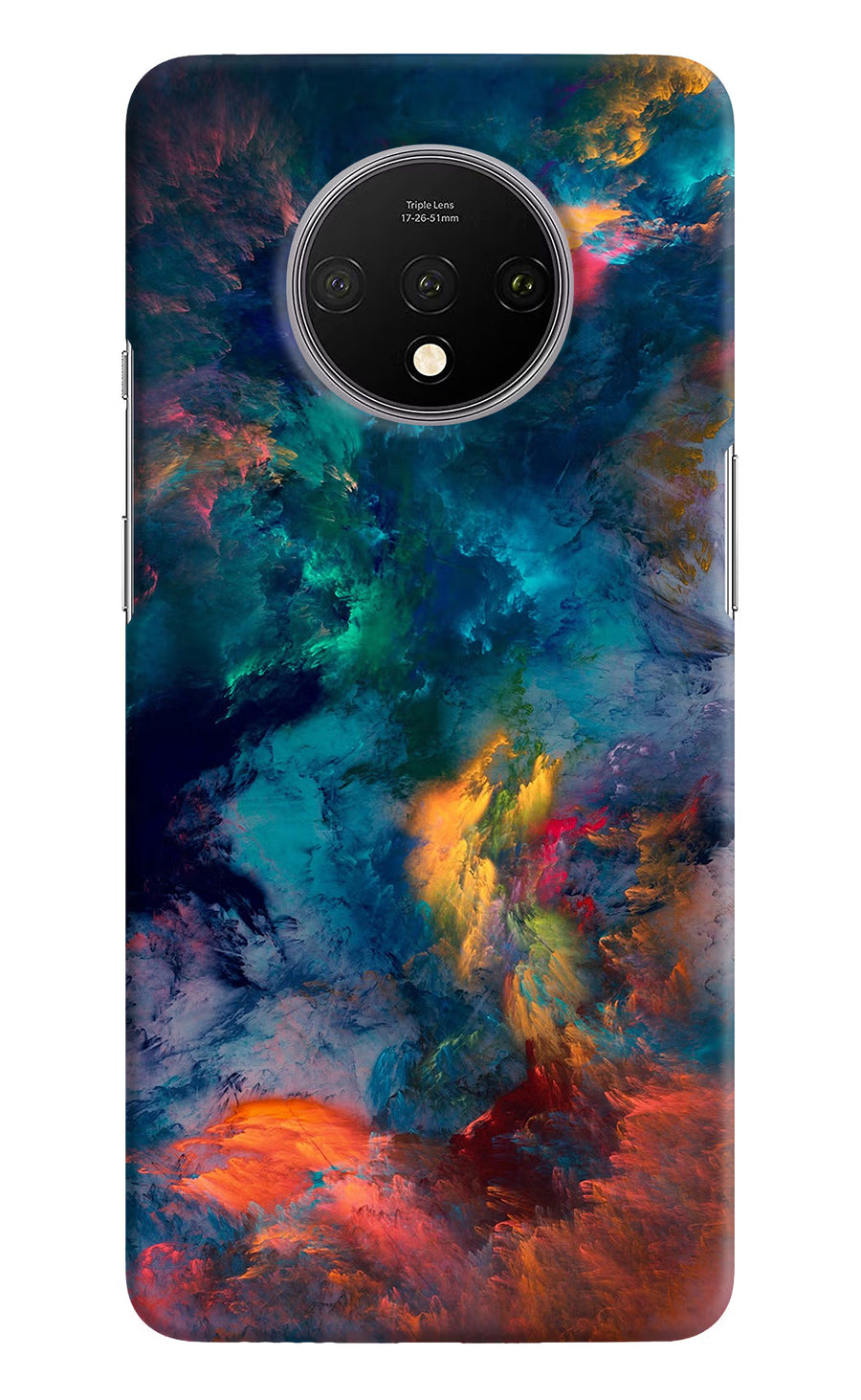 Artwork Paint Oneplus 7T Back Cover, Hard case
