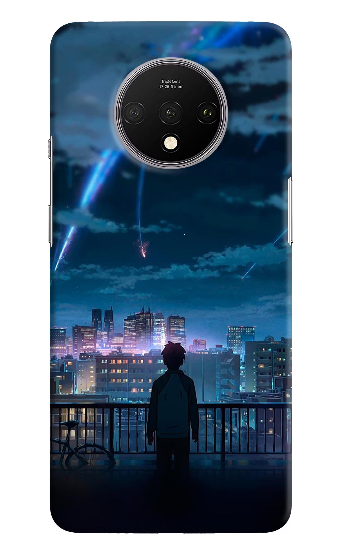 Anime Oneplus 7T Hard Case Back Cover by Casekaro