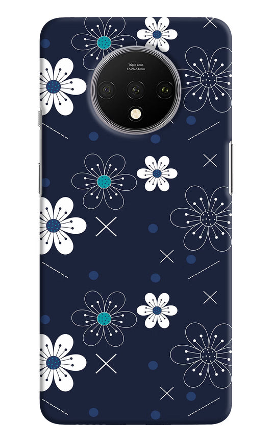 Flowers Oneplus 7T Hard Case Back Cover by Casekaro