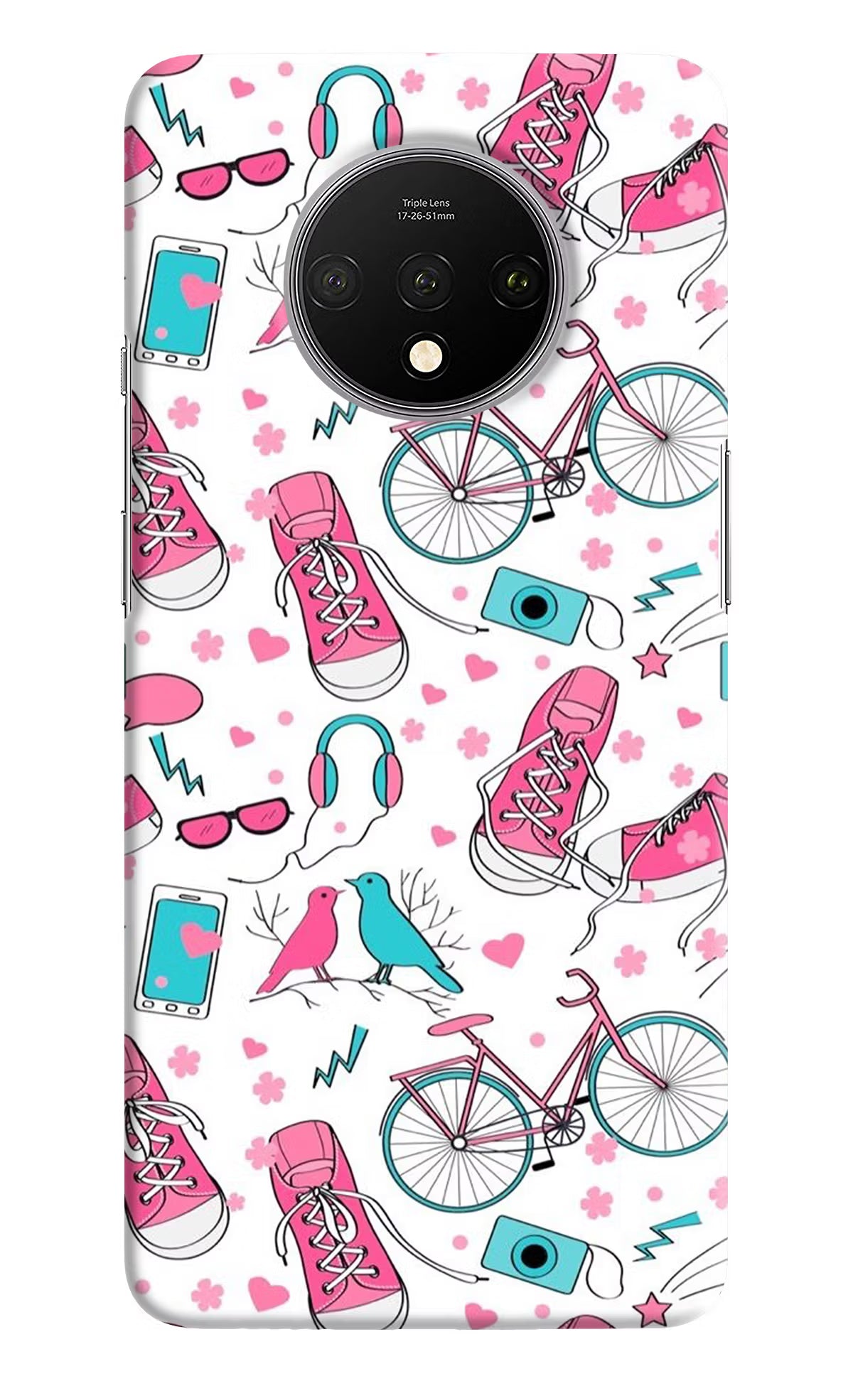 Artwork Oneplus 7T Hard Case Back Cover by Casekaro