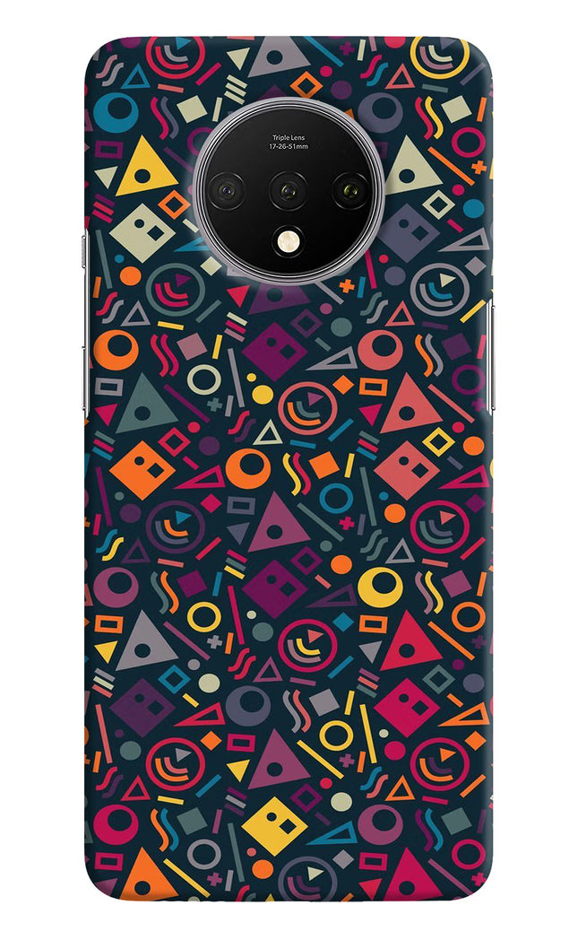 Geometric Abstract Oneplus 7T Hard Case Back Cover by Casekaro