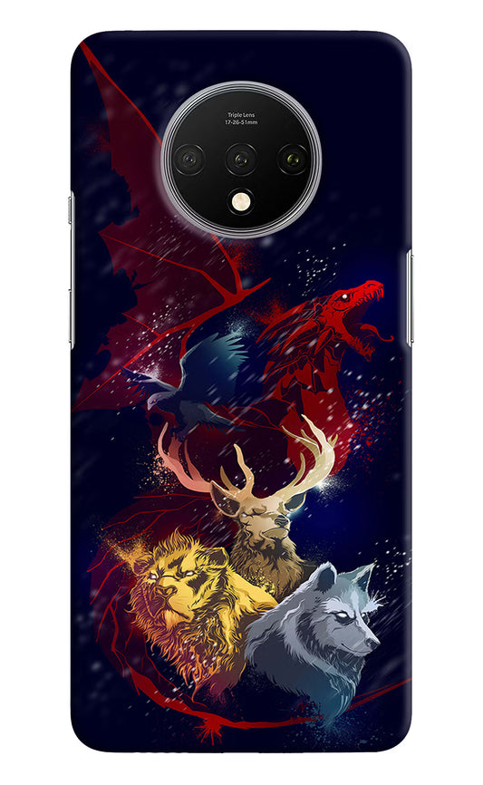 Game Of Thrones Oneplus 7T Hard Case Back Cover by Casekaro