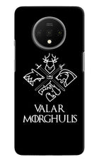 Valar Morghulis | Game Of Thrones Oneplus 7T Hard Case Back Cover by Casekaro