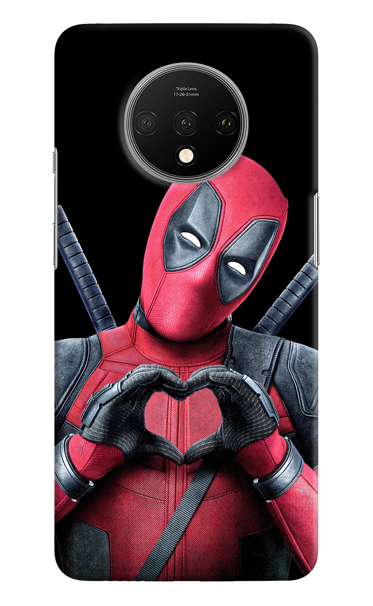 Deadpool Oneplus 7T Hard Case Back Cover by Casekaro