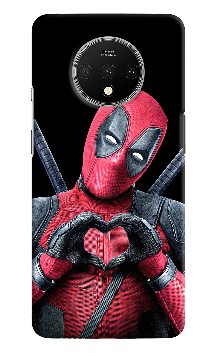 Deadpool Oneplus 7T Back Cover, Hard case
