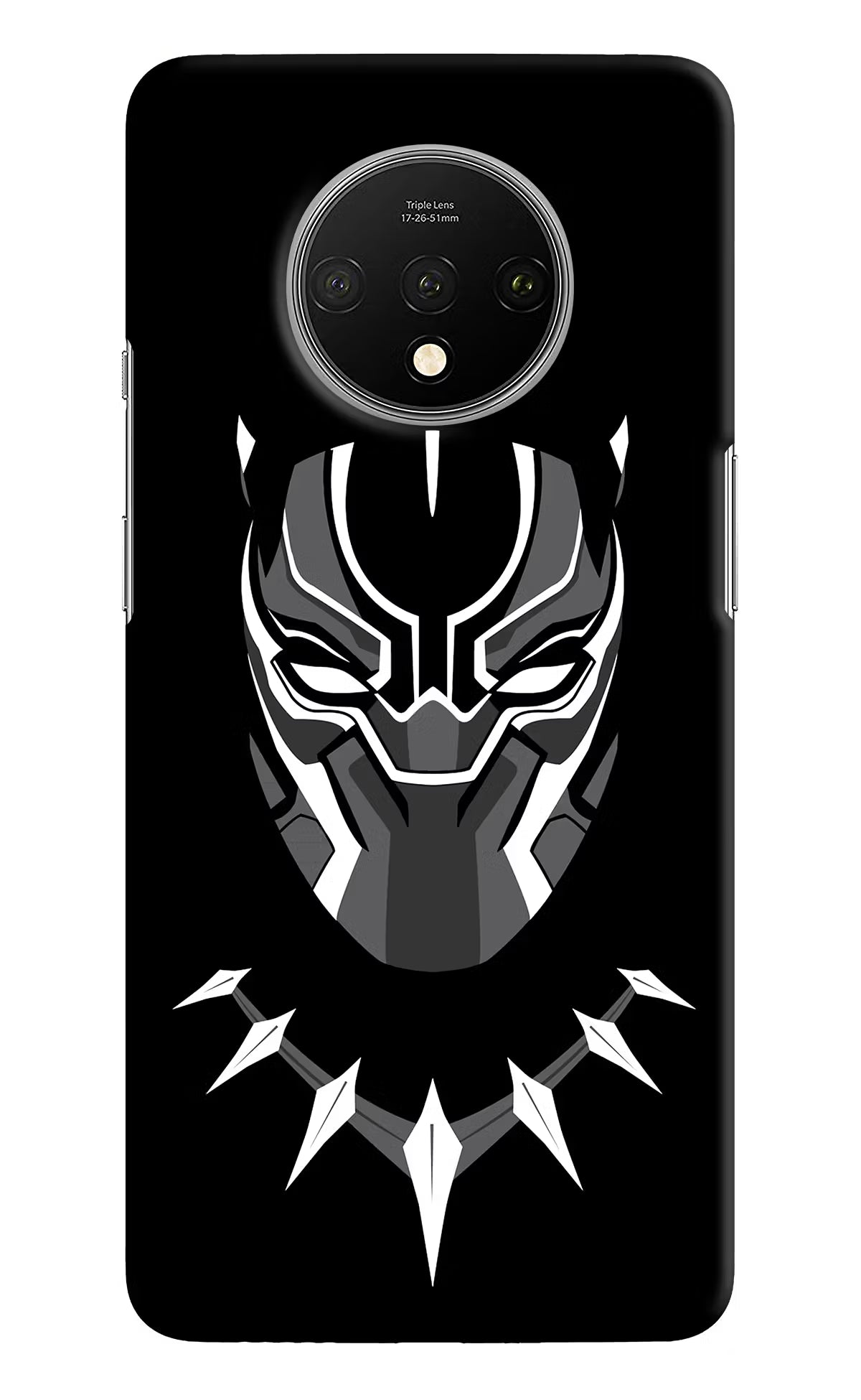 Black Panther Oneplus 7T Hard Case Back Cover by Casekaro