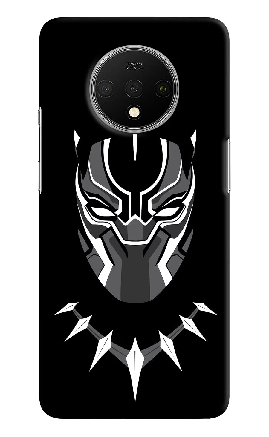 Black Panther Oneplus 7T Back Cover, Hard case