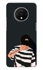 Aesthetic Boy Oneplus 7T Hard Case Back Cover by Casekaro