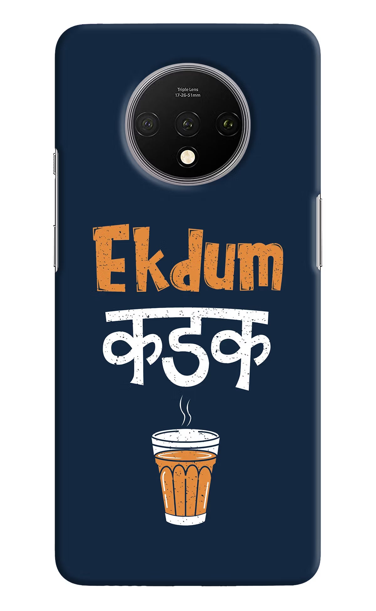 Ekdum Kadak Chai Oneplus 7T Hard Case Back Cover by Casekaro