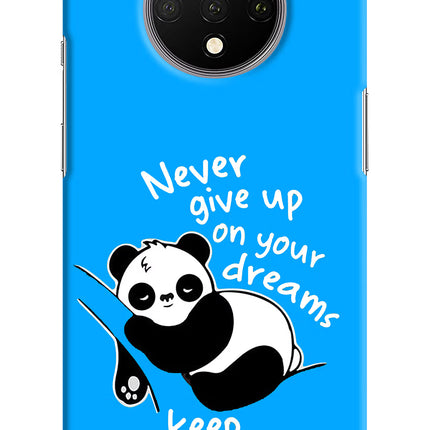 Keep Sleeping Oneplus 7T Hard Case Back Cover by Casekaro