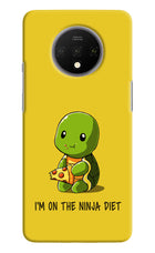 I'm on Ninja Diet Oneplus 7T Hard Case Back Cover by Casekaro
