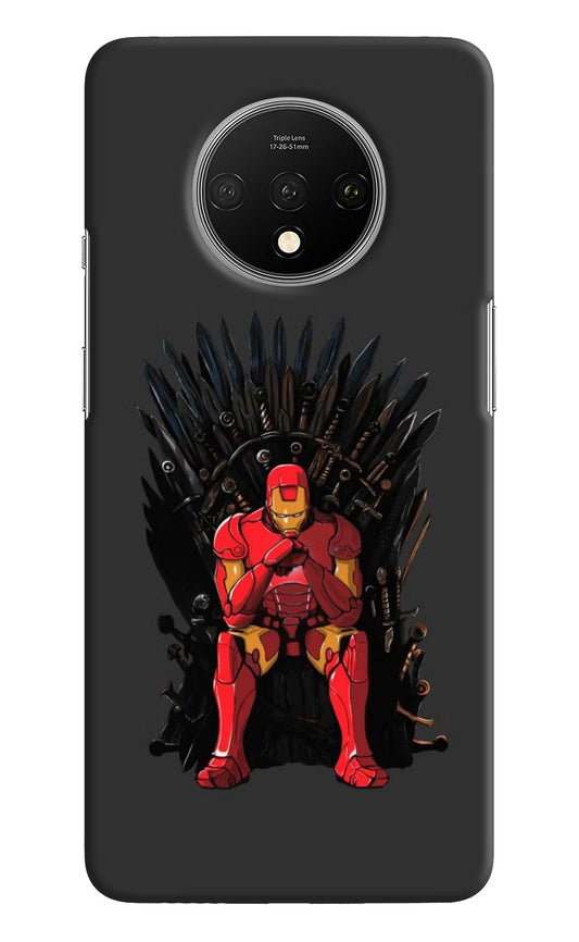 Ironman Throne Oneplus 7T Hard Case Back Cover by Casekaro
