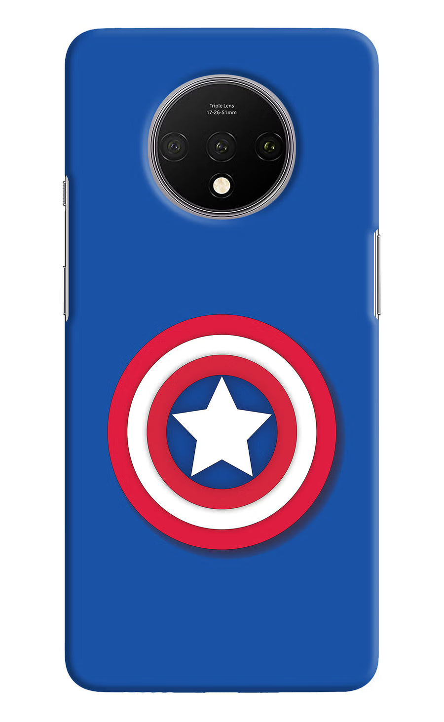 Shield Oneplus 7T Back Cover, Hard case