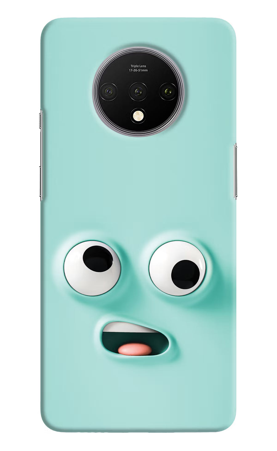 Funny Cartoon Oneplus 7T Back Cover, Hard case