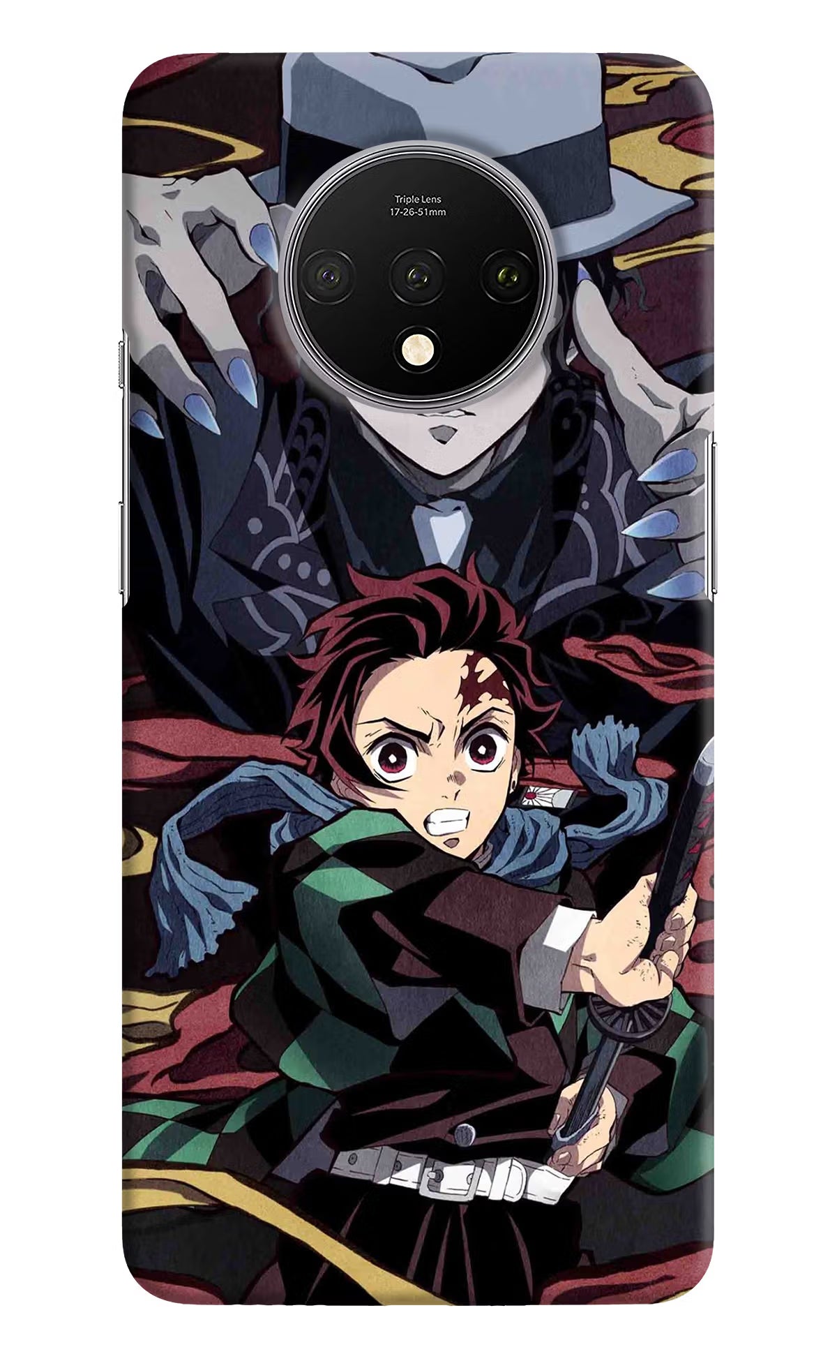 Demon Slayer Oneplus 7T Hard Case Back Cover by Casekaro