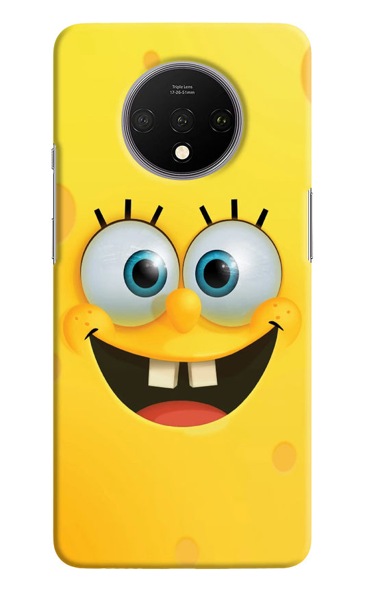 Sponge 1 Oneplus 7T Hard Case Back Cover by Casekaro