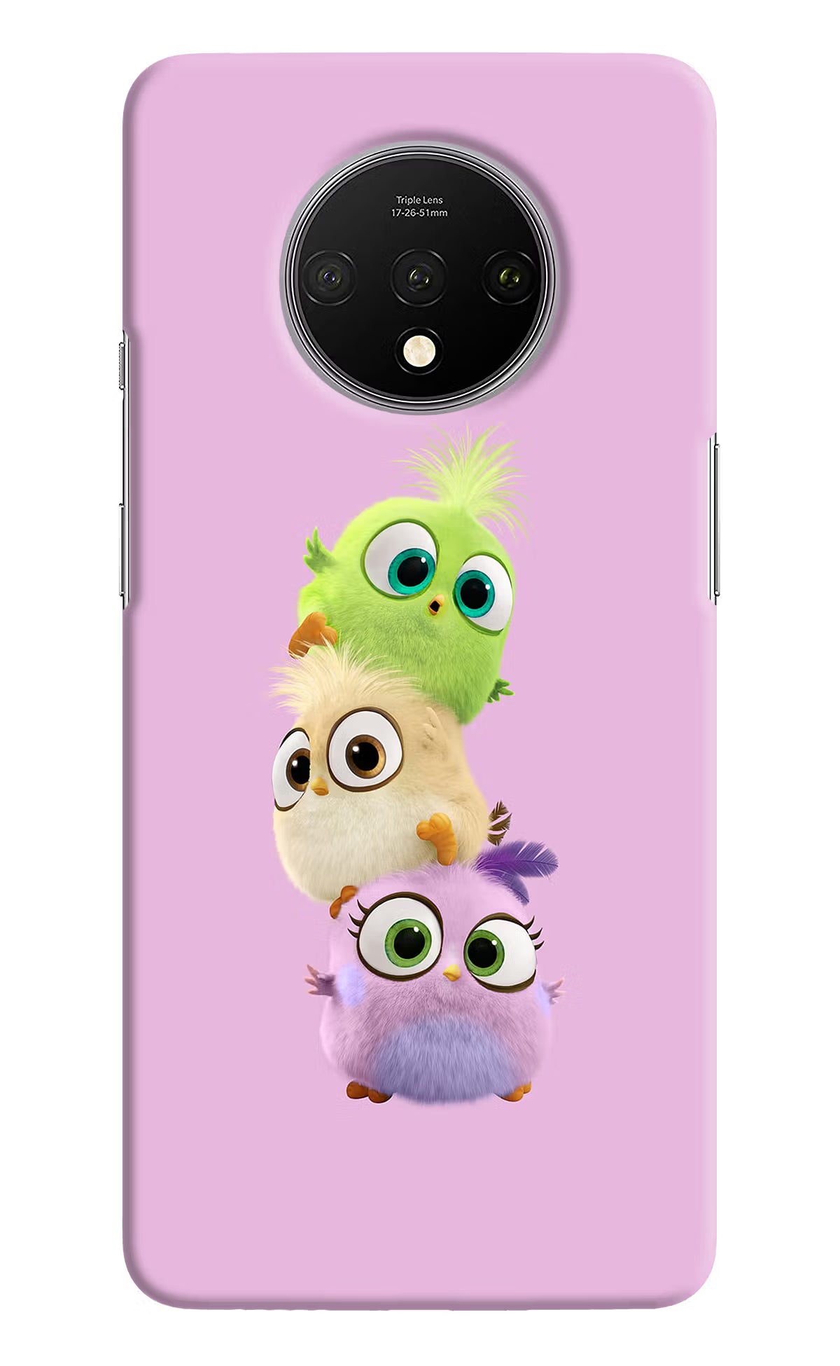 Cute Little Birds Oneplus 7T Hard Case Back Cover by Casekaro