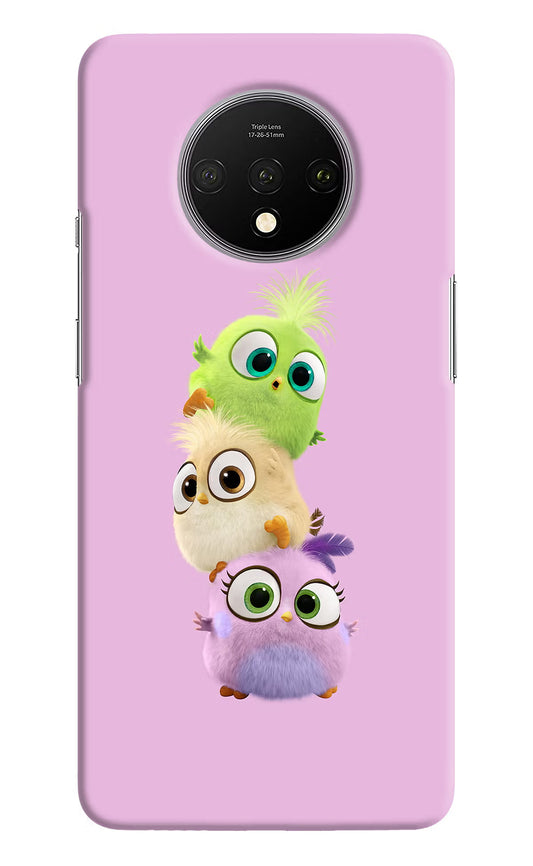 Cute Little Birds Oneplus 7T Hard Case Back Cover by Casekaro