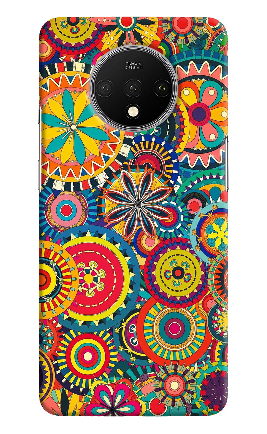 Gol Gol Art Oneplus 7T Back Cover, Hard case