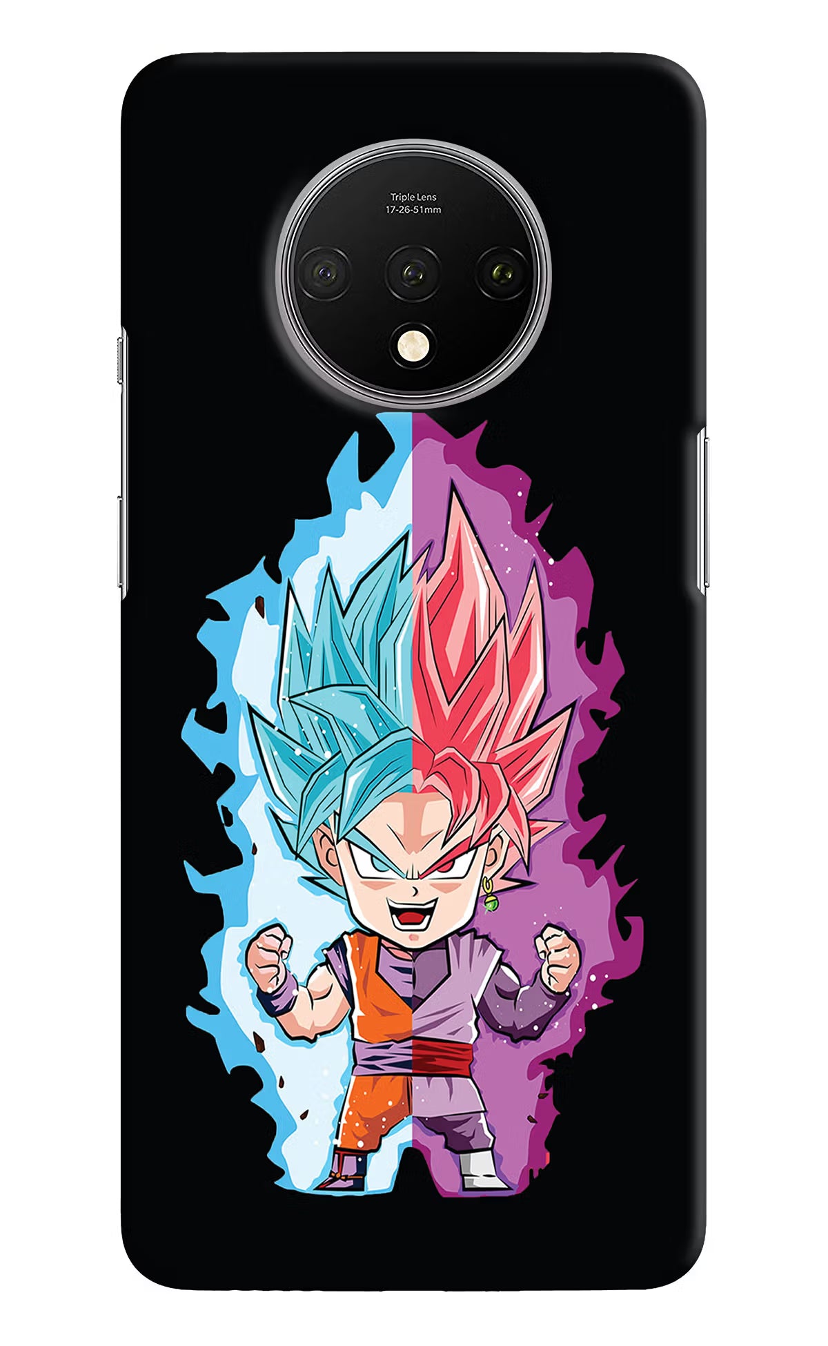 Chota Goku Oneplus 7T Hard Case Back Cover by Casekaro