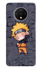 Chota Naruto Oneplus 7T Hard Case Back Cover by Casekaro