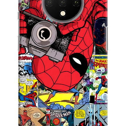 Spider Man Oneplus 7T Hard Case Back Cover by Casekaro