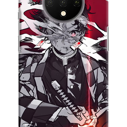 Demon Slayer Oneplus 7T Hard Case Back Cover by Casekaro