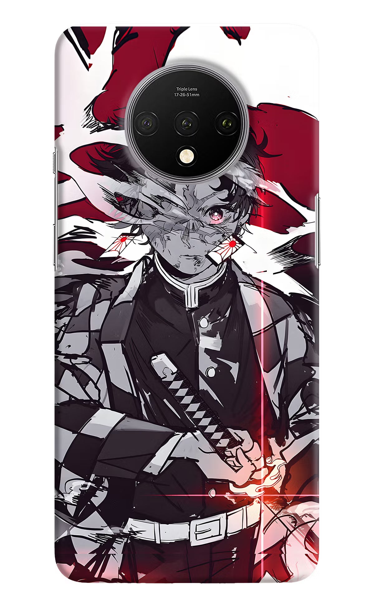 Demon Slayer Oneplus 7T Hard Case Back Cover by Casekaro