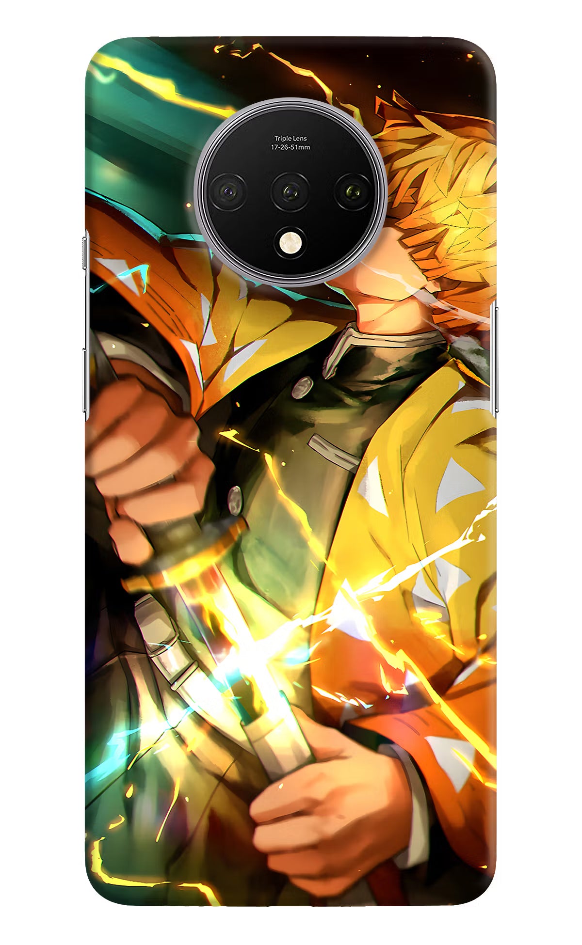 Demon Slayer Oneplus 7T Hard Case Back Cover by Casekaro
