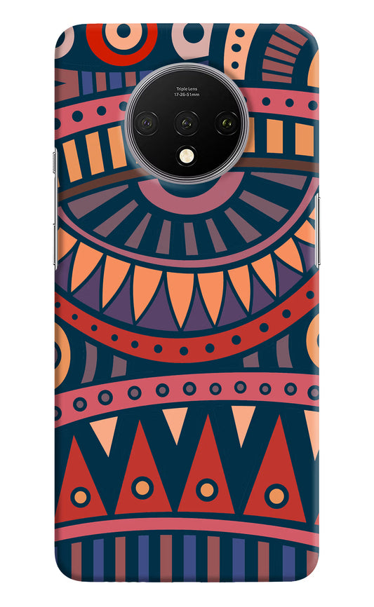 African Culture Design Oneplus 7T Hard Case Back Cover by Casekaro