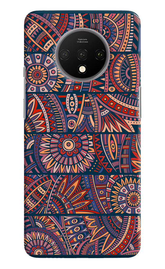 African Culture Design Oneplus 7T Hard Case Back Cover by Casekaro