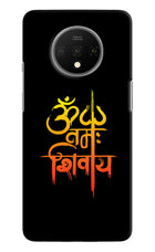 Om Namah Shivay Oneplus 7T Hard Case Back Cover by Casekaro