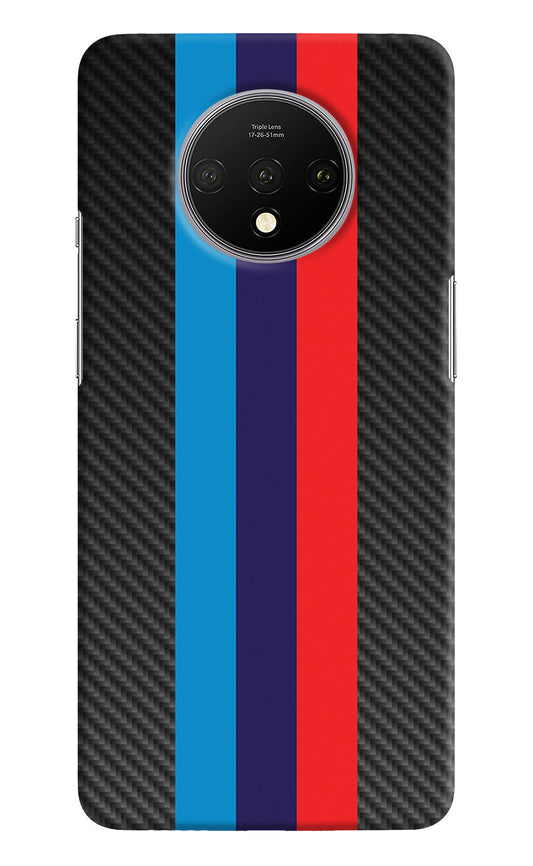 BMW Stripes Pattern Oneplus 7T Back Cover