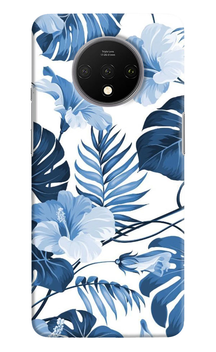 Fabric Art Oneplus 7T Back Cover, Hard case