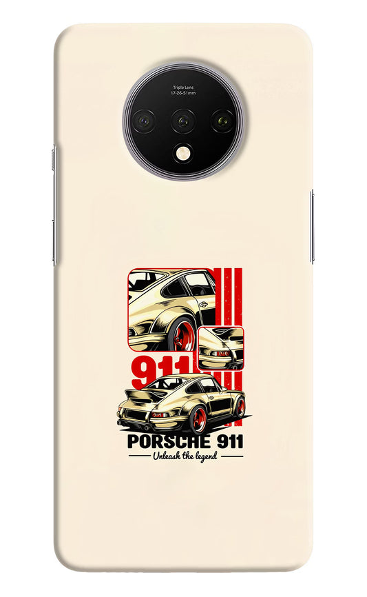 Classic Porsche 911 Oneplus 7T Hard Case Back Cover by Casekaro