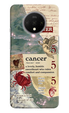 Cancer Zodiac Oneplus 7T Hard Case Back Cover by Casekaro