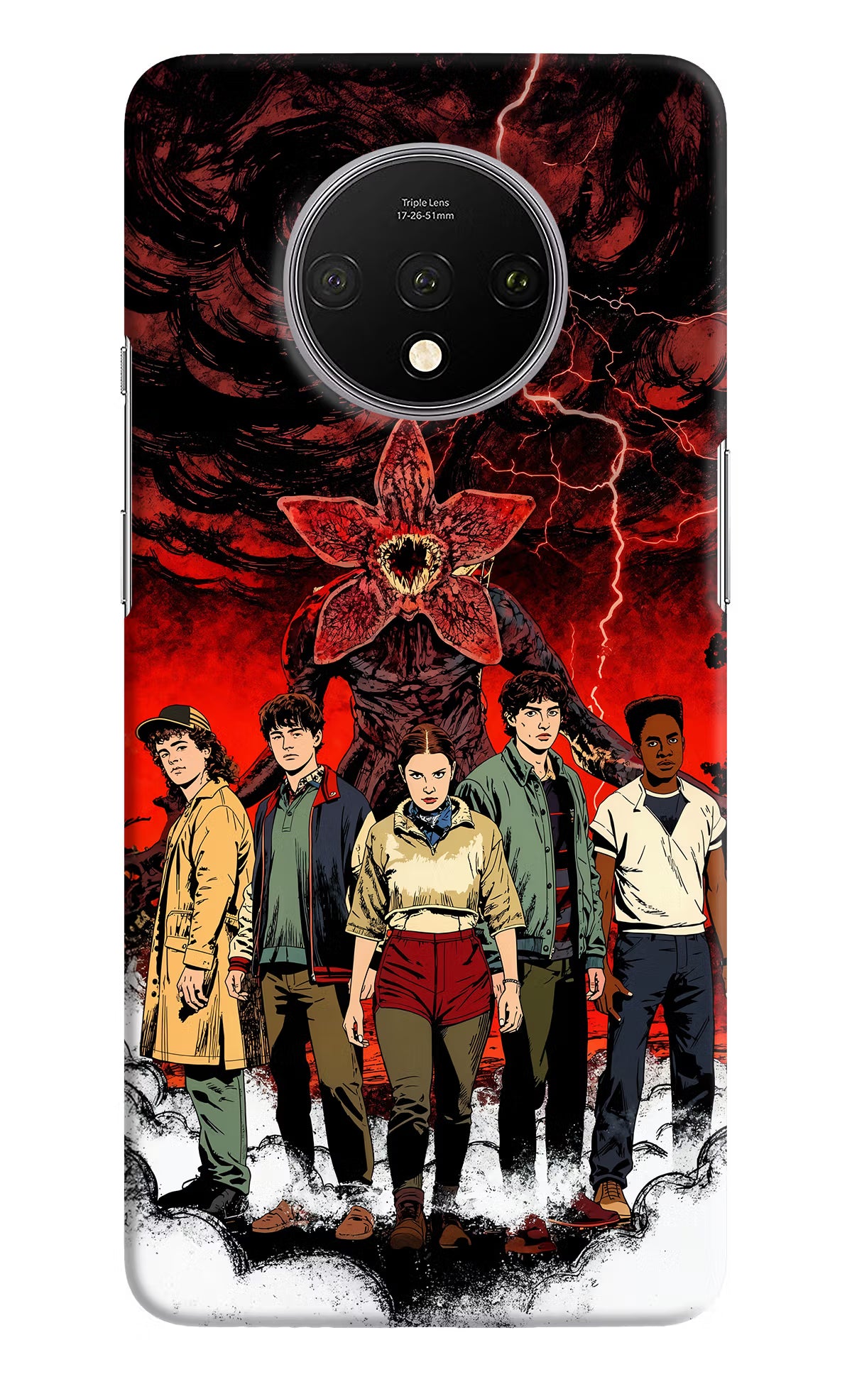 Ordinary Things Characters Oneplus 7T Hard Case Back Cover by Casekaro