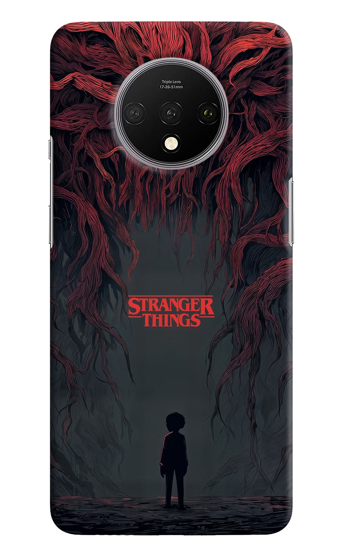 Ordinary Things Dark Side Oneplus 7T Hard Case Back Cover by Casekaro