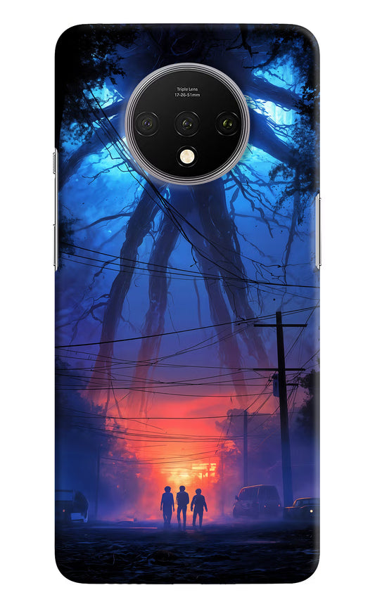 Ordinary Things Shadow Oneplus 7T Hard Case Back Cover by Casekaro