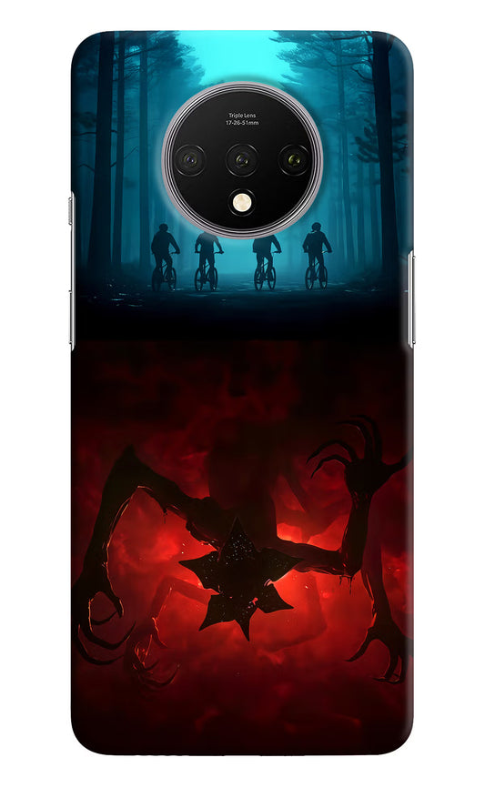 Ordinary Things Downside Up Oneplus 7T Hard Case Back Cover by Casekaro