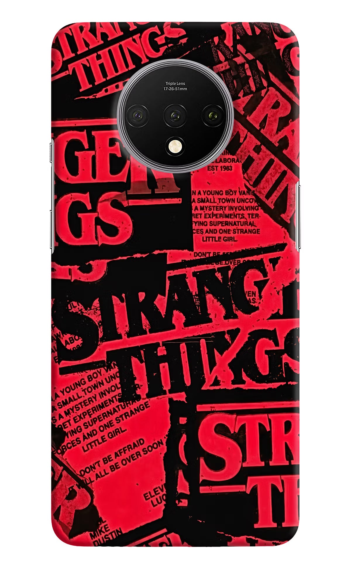 Ordinary Things Oneplus 7T Hard Case Back Cover by Casekaro