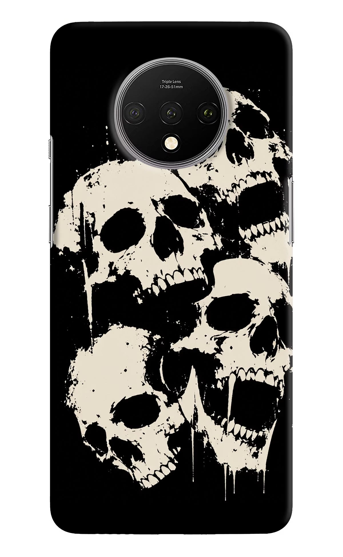 Dead Stack Oneplus 7T Hard Case Back Cover by Casekaro