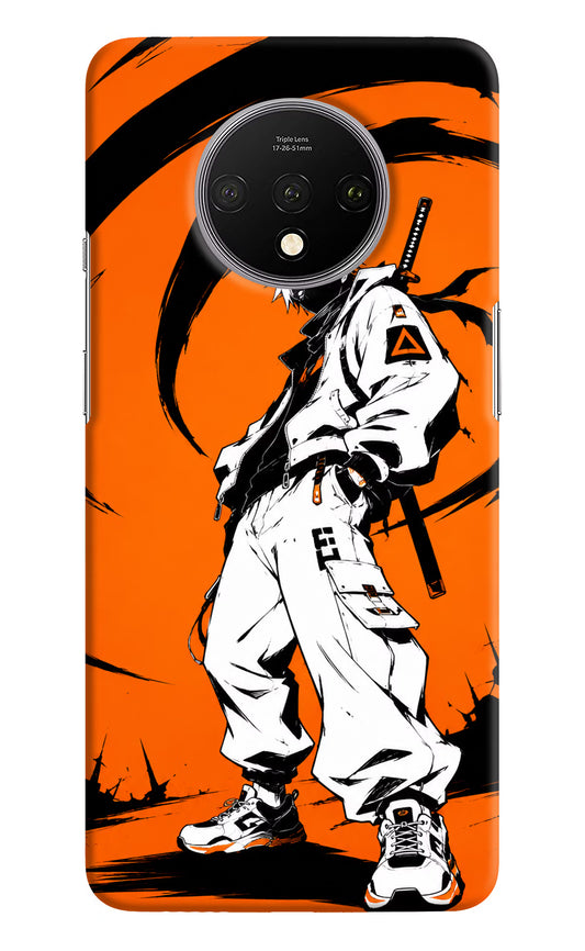 Street Samurai  Oneplus 7T Hard Case Back Cover by Casekaro